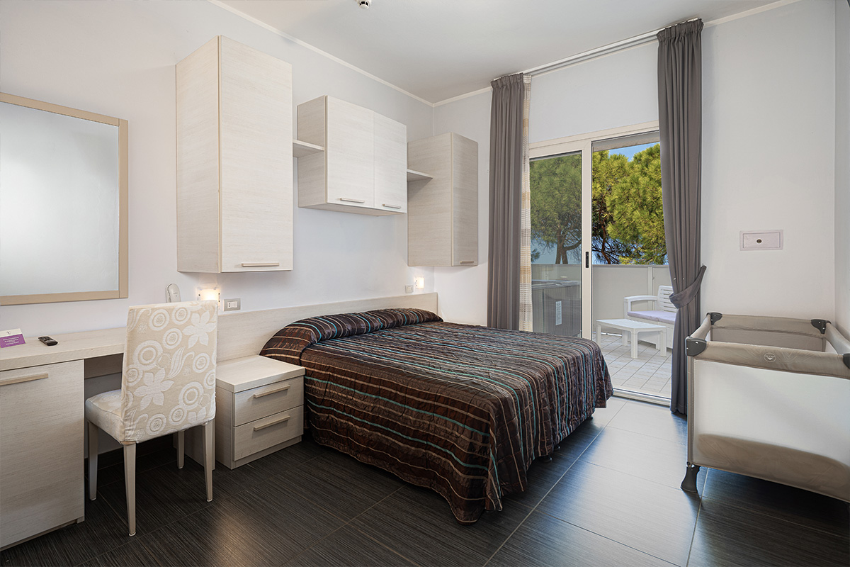 Camere Hotel Caribia Pianrella di Cervia