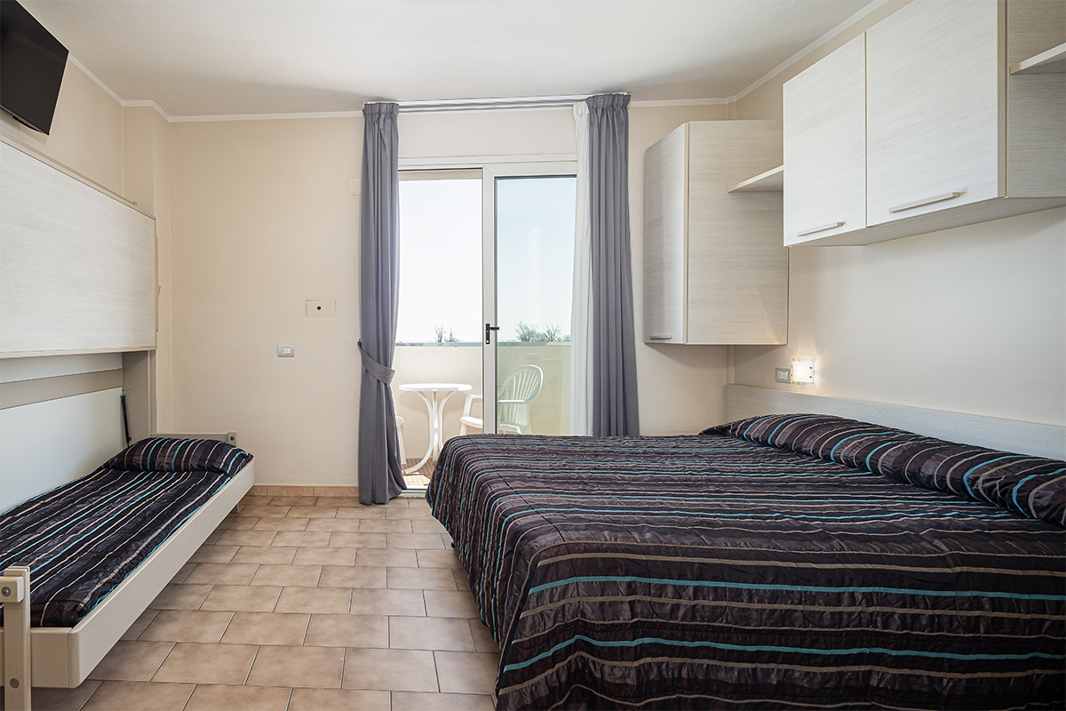 Camere Hotel Caribia Pianrella di Cervia