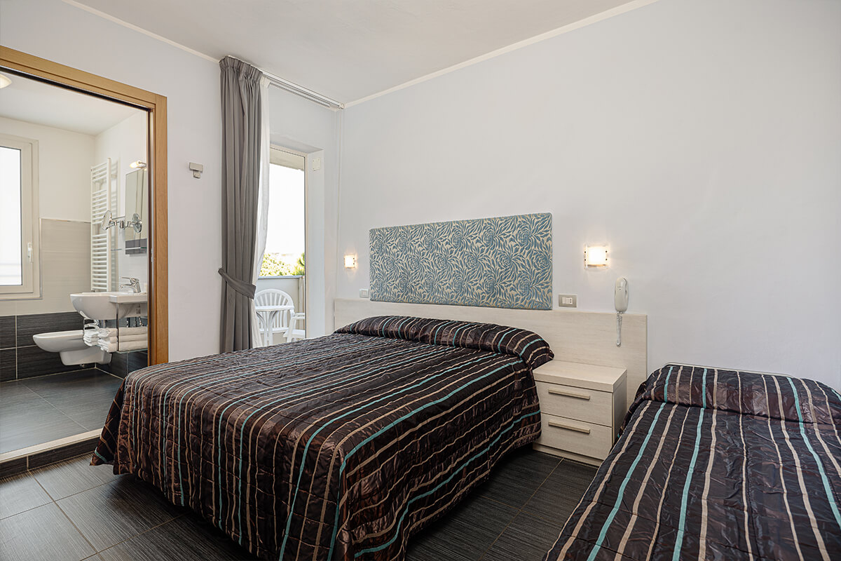 Camere Hotel Caribia Pianrella di Cervia